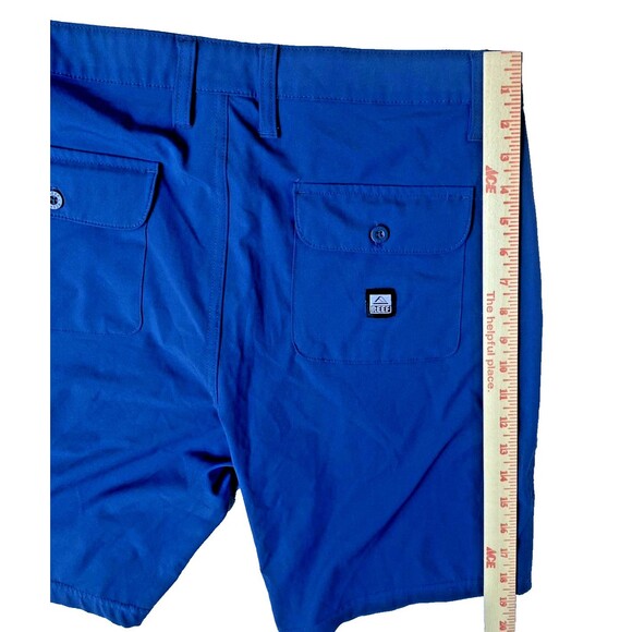 Reef Men's Medford Hyper Flex Lightweight Button Zip Walk Board Shorts- Size 32- - Picture 11 of 14